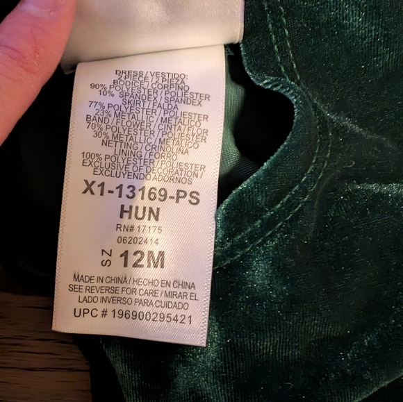 NWT! Iris & Ivy Plaid Stretch Velvet & Taffeta Party Dress - Picture 13 of 15